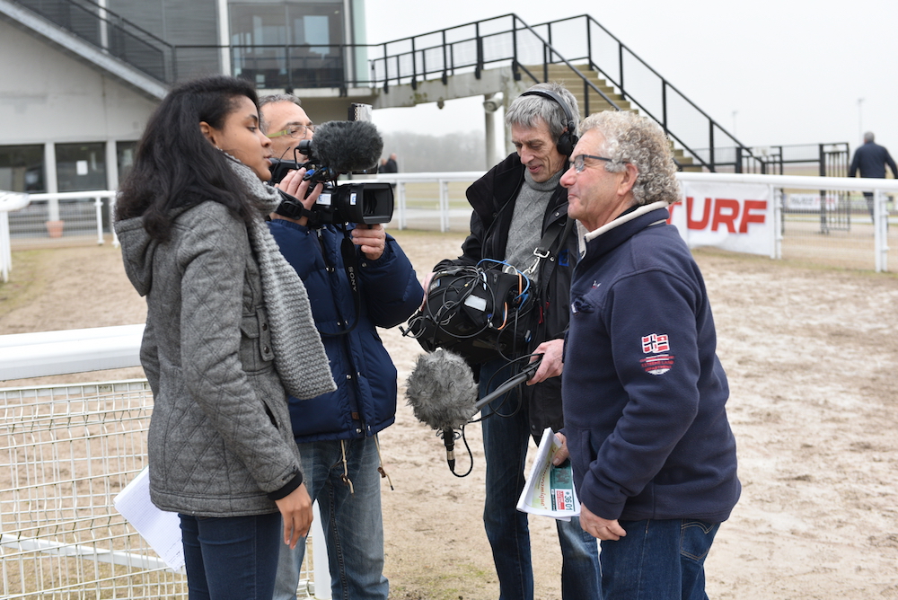 France 3 présent à la course du 8 janvier 2017